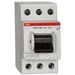 ABB E463/3KB Interruttore di commutazione 3P Bianco