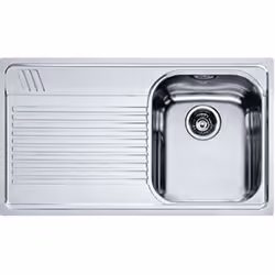 Franke AML 611, Acciaio inox, 1 ciotole, 340 x 400 mm, 20,5 cm, 860 mm, 500 mm