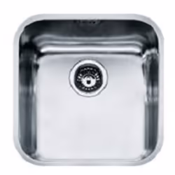Franke SVX 110-40, Acciaio inox, 1 ciotole, 400 x 400 mm, 19 cm, 428 mm, 428 mm