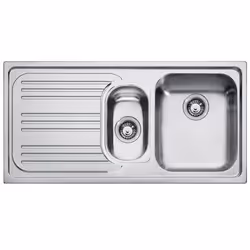 Franke Radar RRX 651, Rettangolare, Acciaio inox, Acciaio inox, 2 ciotole, Rettangolare, 340 x 400 mm