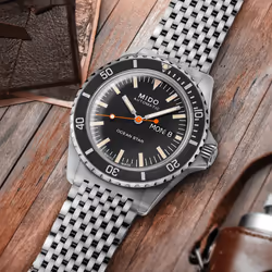 MIDO Ocean Star Tribute Orologio bracciale Maschio Meccanico (avvolgimento automatico) Acciaio inox - Vista aggiuntiva 8
