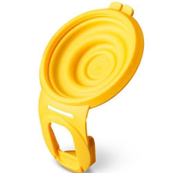 Medela 101045060 accessorio per tiralatte Silicone Giallo Taglia unica 2 pz