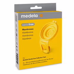 Medela 101045060 accessorio per tiralatte Silicone Giallo Taglia unica 2 pz