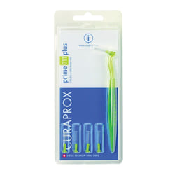 Curaprox Prime Plus 011 1 Manico Verde e 5 Scovolini