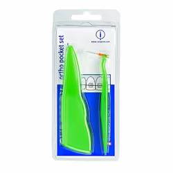 Il Curaprox Cps Ortho Pocket Set è un kit completo per la pulizia interdentale, ideale per chi porta un apparecchio ortodonti ...