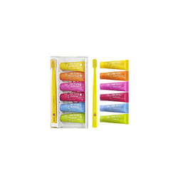 Curaprox Be You Mixed Set per Igiene Orale sei Dentifrici da 10ml e uno Spazzolino