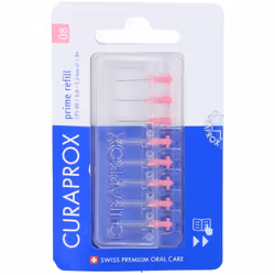 Curaprox   CPS 08 REFILL   Descrizione
 Gli scovolini CPS Prime puliscono gli spazi interdentali più stretti, prevenendo infi ...