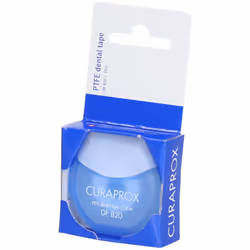 Curaprox Df 820 Ptfe Floss Tape è un nastro interdentale in PTFE, resistente allo strappo e rivestito in teflon per scivolare ...