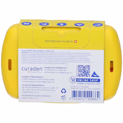 Curaprox Travel Set Kit da Viaggio Spazzolino e Dentifricio Yellow