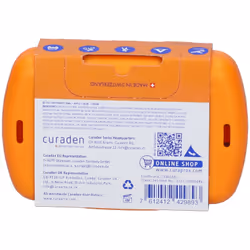 Curaprox Travel Set Kit da Viaggio Spazzolino Scovolini e Dentifricio Orange