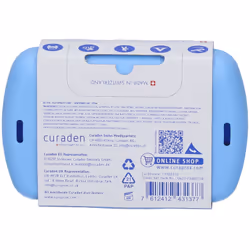 Curaprox Travel Set Ortho Blu con Spazzolino + Dentifricio Sbiancante + 3 Scovolini