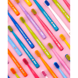 Curaprox 7612412540604 spazzolino da denti Set di spazzolini da denti Azzurro, Rosa, Bianco Adulto - Vista aggiuntiva 8