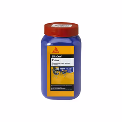 Presentazione: SIKA SikaCem Color Cement, Lime & Plaster Powder Color - Blu - 700g, progettato per dare un effetto cromatico ...