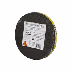 Presentazione : Schiuma poliuretanica pre-compressa SIKA Imprimousse - 15x2x5mm - 10m, a celle aperte, adesiva su un lato, im ...