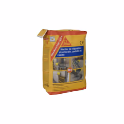 Presentazione : Malta idraulica SIKA SikaMonoTop-432R - 25 kg - Grigio cemento, ideale per la riparazione strutturale e non s ...