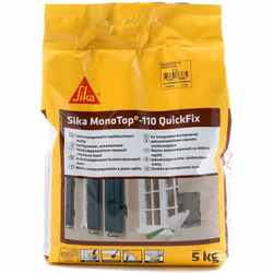 Se hai bisogno di eseguire interventi che richiedono una presa rapida, Sika Monotop 110 QuickFix è la malta pronta di cui hai ...