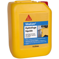 SIKA 546963 Idrorepellente di Massa liquida, Bianco, 5 l