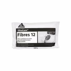 Presentazione: SIKA SikaCem Micro-Synthetic Structural Fibers 12 - Fibra da 600 g, una fibra micro-sintetica da 12 mm in poli ...