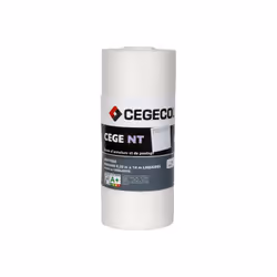 Presentazione : Questo nastro di rinforzo in tessuto non tessuto CEGECOL - CEGE NT - 20 cm x 14 m è utile per rinforzare l'im ...