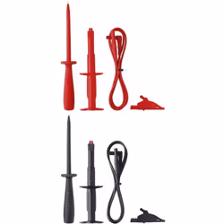 Dettagli tecnici Categoria di misura (LOV) CAT III 1000 V Colore Rosso, Nero Diametro/tipo spina 4 mm Lunghezza cavo 1.00 m T ...
