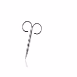 Rubis Classic Acciaio inox Lama dritta Forbici per cuticole/unghie