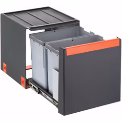 Cestino dei rifiuti Cube estrazione manuale spazio di montaggio minimo: 335 × 407 × 348 mm raccolta differenziata dei rifiuti ...