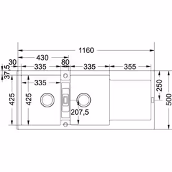 Franke Maris MRG 621 Lavello ad incasso Rettangolare - Vista aggiuntiva 2