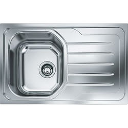 Franke Onda Line OLX 611 Lavello montato su piano Rettangolare Acciaio inox