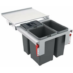 Differenziatori - Cestino portarifiuti incorporato Garbo 50-3 121.0200.691 - Franke