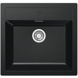 Sid 610 114.0205.049 Lavello da Incasso Sirius Tectonite, Nero - Franke