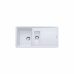 Franke Boston BFG 651, Bianco, 2 ciotole, 340 x 420 mm, 20 cm, 150 x 290 mm, 10 cm