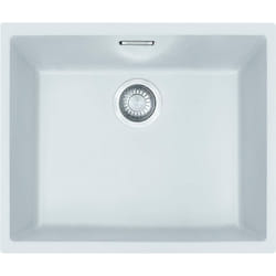 Sirius - Lavello in tectonite sid 110-50, 53x44 cm, bianco 125.0363.788 - Franke