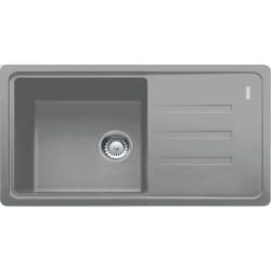 Malta - Lavello in fragranite bsg 611-78/39, 78x44 cm, pietra grigia 114.0395.154 - Franke