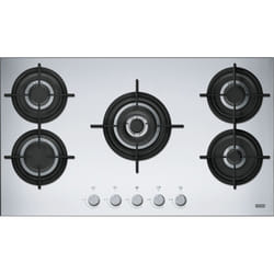 Franke FHCR 905 4G TC HE XA C Nero, Acciaio inox Da incasso 88 cm Gas 5 Fornello(i)