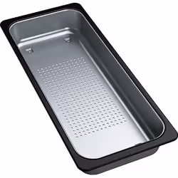 Franke 112.0520.497, Cestello per lavandino, Acciaio inox, Nero, Acciaio inox, 181 mm, 431 mm, 59 mm