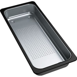 Franke 112.0520.497 cestino e vassoio per lavello Cestello per lavandino Acciaio inox Nero, Acciaio inox