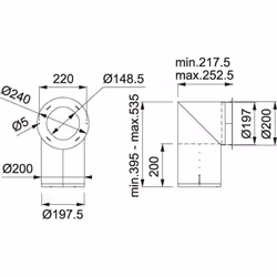 Franke 112.0549.122 accessorio per cappa Kit estrattore per cappa aspirante