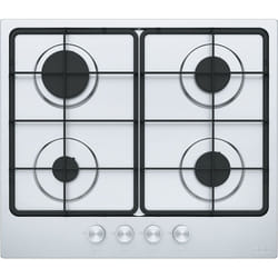 Franke FHSM 604 4G XS E Nero, Acciaio inox Da incasso 59 cm Gas 4 Fornello(i)