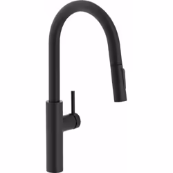 Franke 115.0575.968, Tirare verso il basso, Nero, Ottone, Leva sanitaria, Singolo, 3/8"