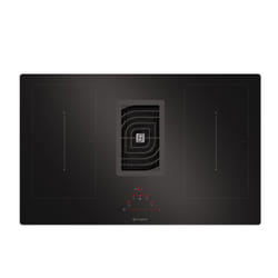 Eico Galileo Smart BK F830 + Nero Da incasso 83 cm Piano cottura a induzione 4 Fornello(i)