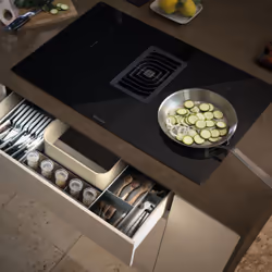 Eico Galileo Smart BK F830 + Nero Da incasso 83 cm Piano cottura a induzione 4 Fornello(i) - Vista aggiuntiva 2