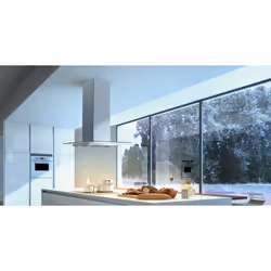 FABER S.p.A. GLASSY ISOLA/SP Cappa aspirante a isola Acciaio inox 700 m³/h