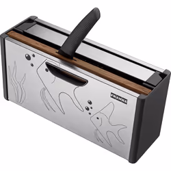Franke 112.0619.946, Libera installazione, Legno, Nero, Acciaio inox, Noce, Acciaio inox, 408 mm, 133 mm, 200 mm
