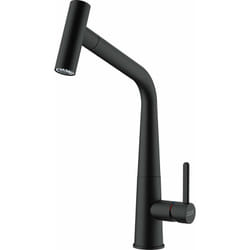 Franke - Icon - Miscelatore da lavello fg 5188.901 con bocca di erogazione estraibile, nero opaco 115.0625.190