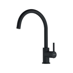 Franke - Lina Miscelatore monocomando per lavabo con rotazione a 360°, Nero opaco (115.0626.019)