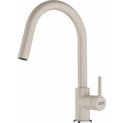 Franke - Lina - Miscelatore da lavello fc 6051.082 con bocca di erogazione estraibile, sahara 115.0626.082