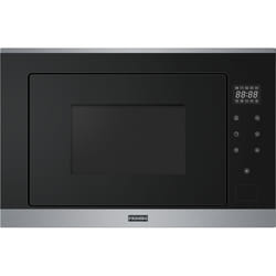 Franke FSM 25MW XS Nero, Acciaio inox Microonde con grill Da incasso 25 L 900 W