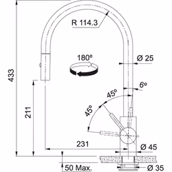 Franke 911252 Rame