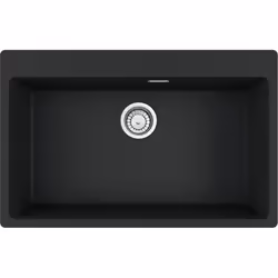 Franke Centro MRG 610-73 FTL, Lavello montato su piano, Rettangolare, Fragranito, Nero, 1 ciotole, Rettangolare