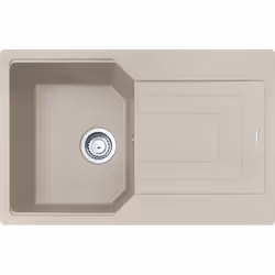 Franke Urban UBG 611-78, Lavello ad incasso, Rettangolare, Granito, Beige, 1 ciotole, Sahara